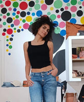 CANOTTA SCOLLO QUADRATO