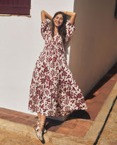 ABITO IN COTONE FLOREALE