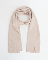Sciarpa tricot beige