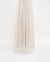 Foulard semplice con lana grigia