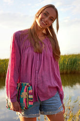 CAMICIA CICLAMINO