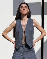 Gilet taglio sartoriale