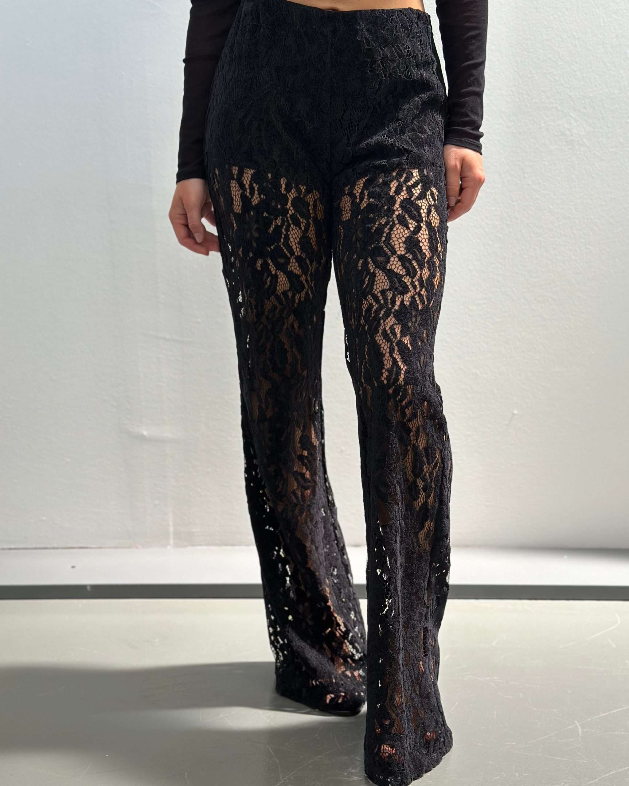 Flare Pantaloni Effetto Pelle Calzedonia Leggings Calzedonia