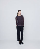 Pantaloni da abito dritti neri