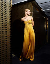 ABITO LUNGO PLISSETTATO