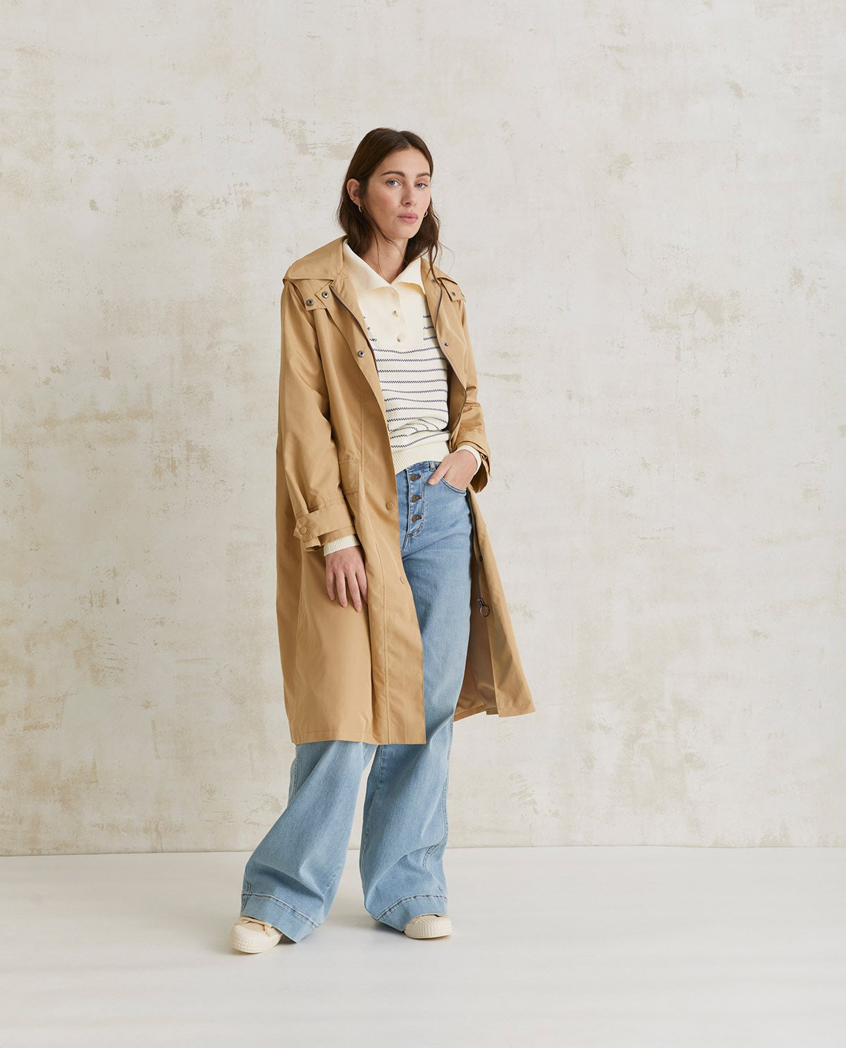 IMPERMEABILE IDROREPELLENTE CAMEL