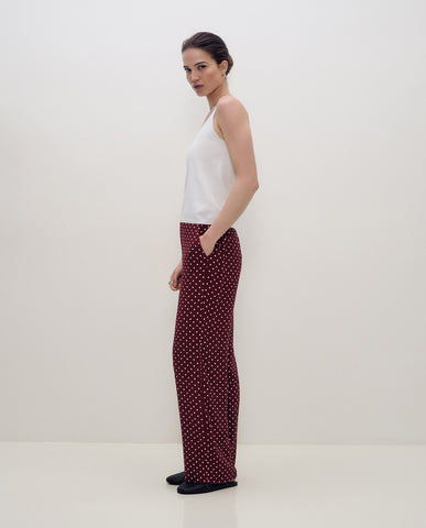 Top a maglia fine con spalline sottili
