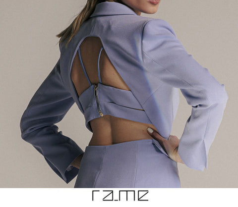 Tailleur giacca, top e pantalone